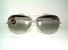 Ray Ban Shooter - White Gold - Mirrored Details