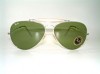 Ray Ban Outdoorsman II - White Gold - RB3 Details