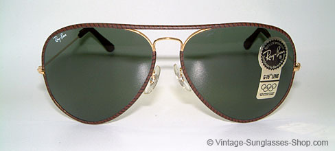 Ray Ban Large II - Leathers Brown Details