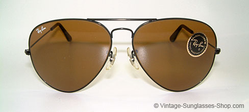 Ray Ban Large Metal II - Black Chrome Details