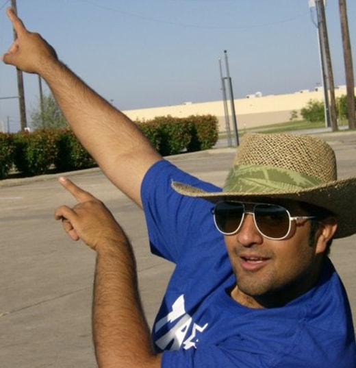 Nabeel from Texas, (USA) with Lacoste 101 Nabeel from Texas, (USA) with Lacoste 101