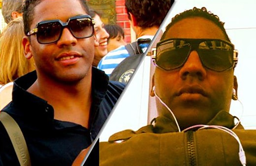 Mandinho From Angola, Africa with Cazal 607 & Cazal 163 Mandinho From Angola, Africa with Cazal 607 & Cazal 163