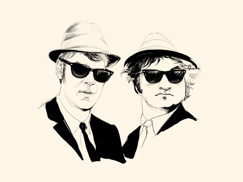 Dan Aykroyd & John Belushi Dan Aykroyd & John Belushi
