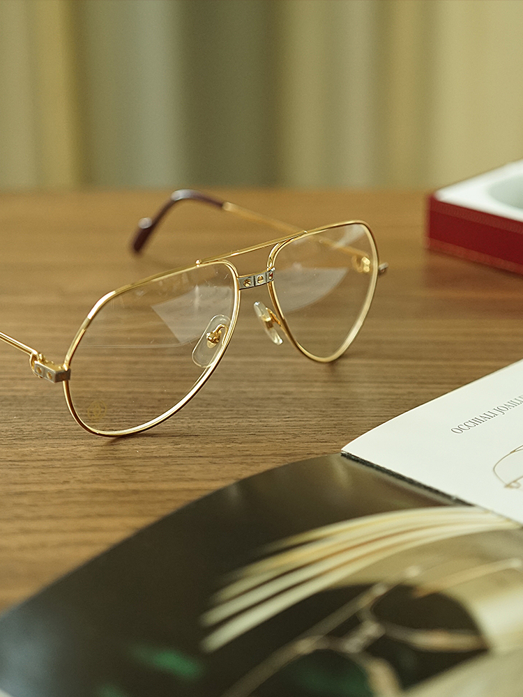 Brillen CARTIER gold Brillen Cartier Damen Damen Accessoires Cartier Damen Brillen Cartier Damen 