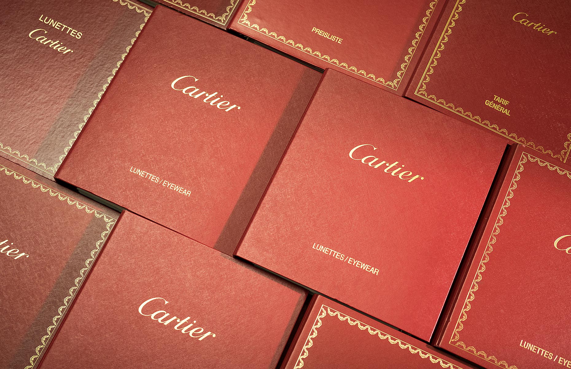 Vintage Cartier Brillenkataloge