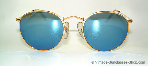ray ban round metal blau ray ban round metal blau