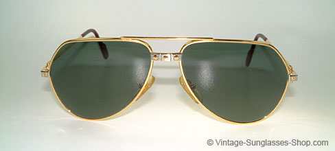 Vintage Sunglasses | Produkt Details Sonnenbrillen Cartier Sonnenbrillen Cartier Vendome Santos Large James Bond