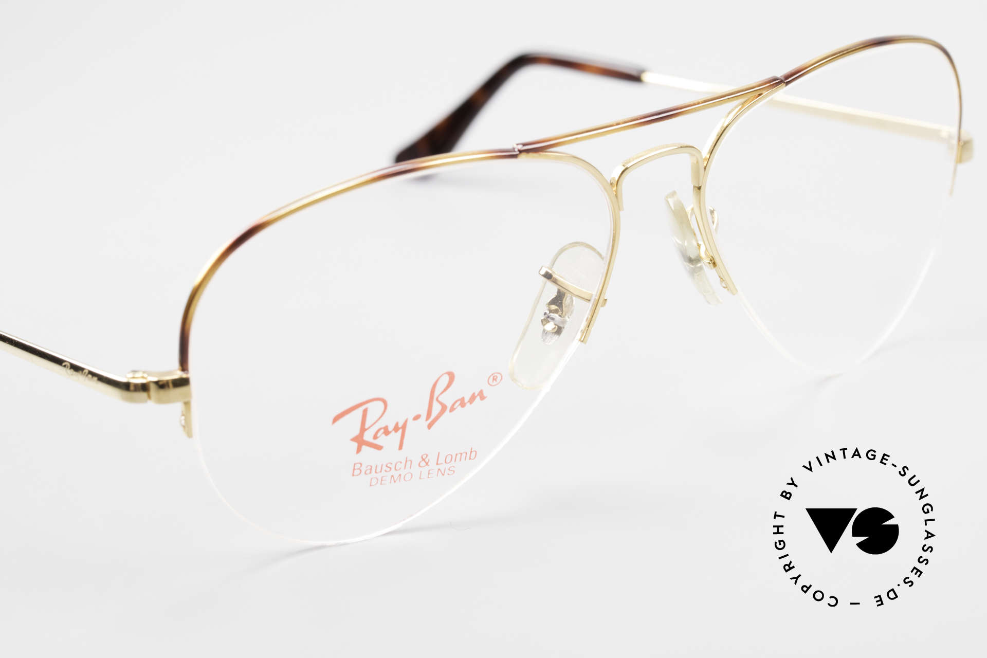 Brillen Ray Ban Aviator 80er Nylor Fassung Tortuga