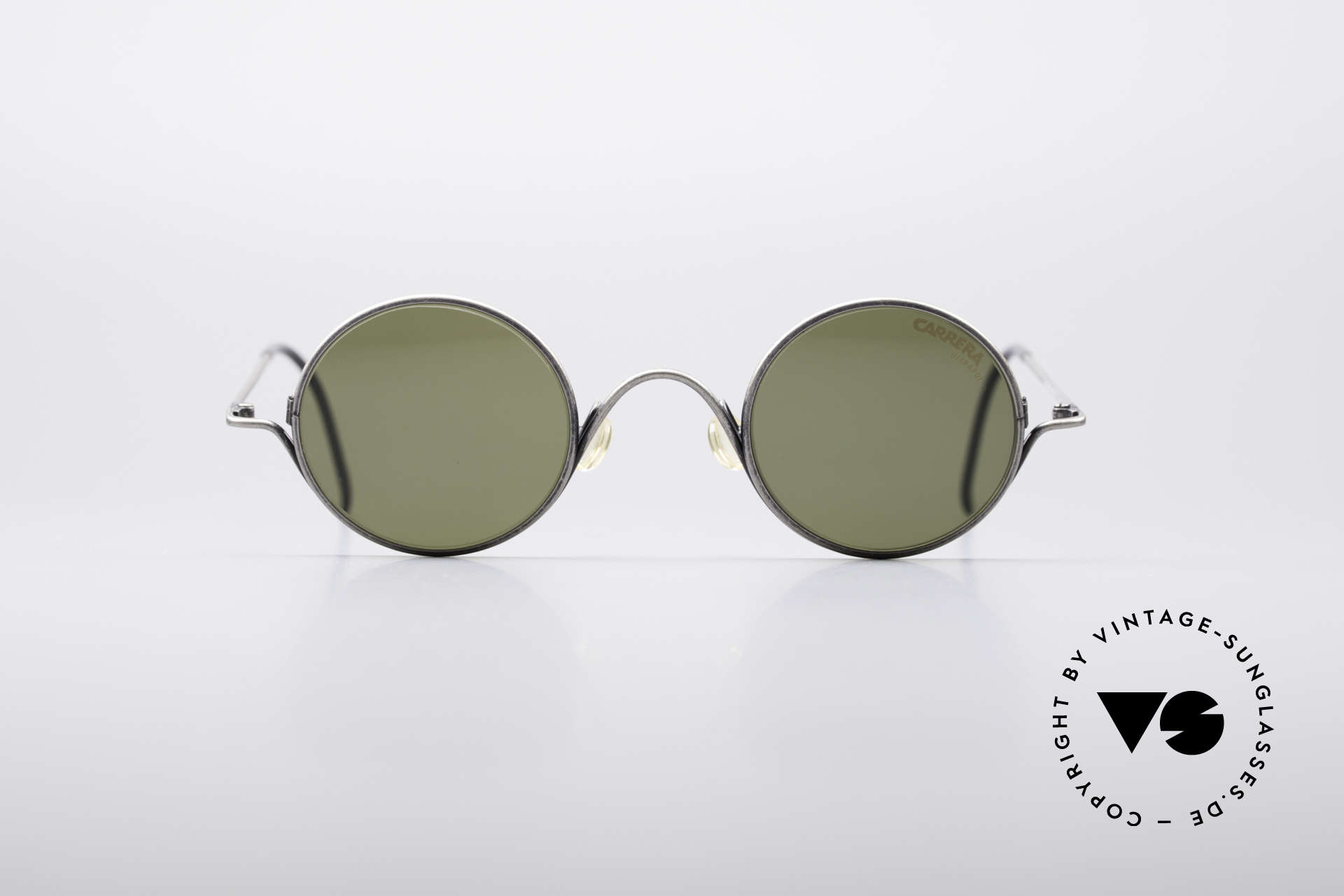 Vintage Sonnenbrille Herren - Rund Ozeanfarben UV400 Schutz