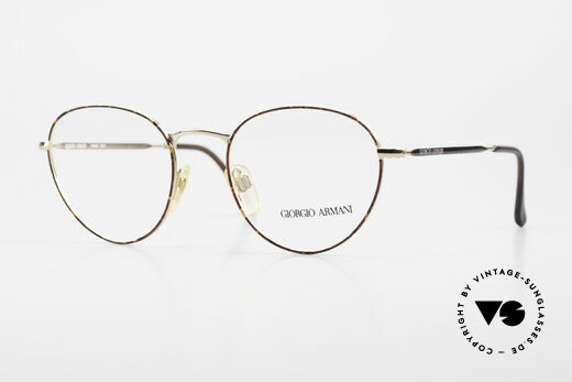 Giorgio Armani 165 Vintage Brille Panto 80er 90er Details