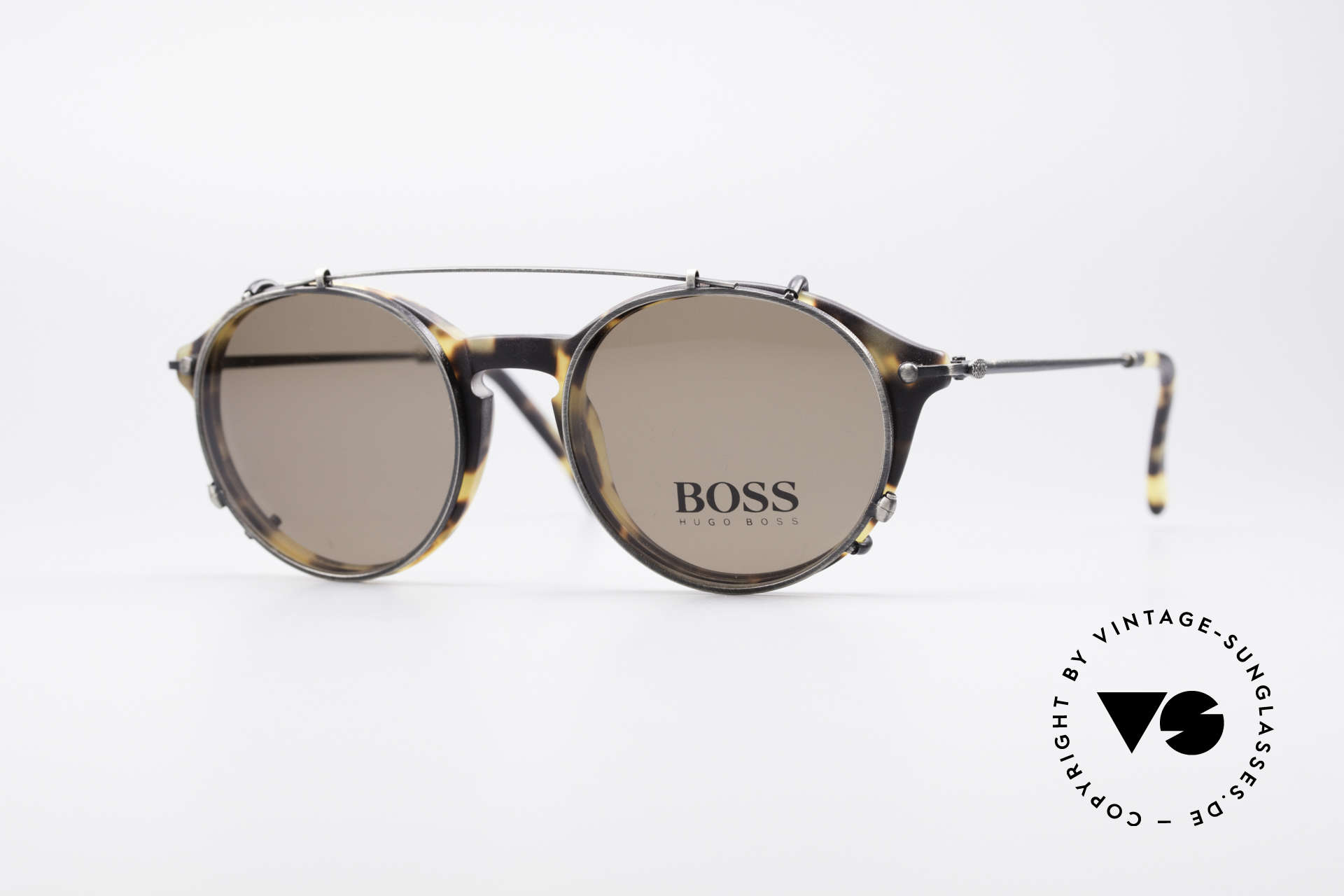 Sonnenbrillen BOSS 5192 Sonnenclip Panto Brille 90er