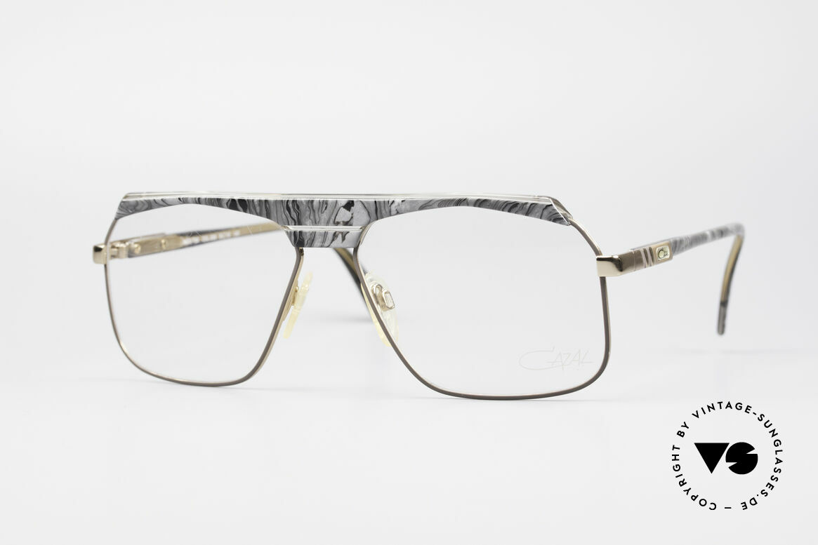 Cazal 730 80er West Germany Brille, klassische vintage Designerbrille der 1980er Jahre, Passend für Herren