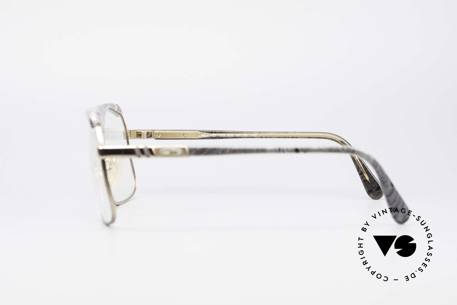 Cazal 730 80er West Germany Brille, Größe: large, Passend für Herren