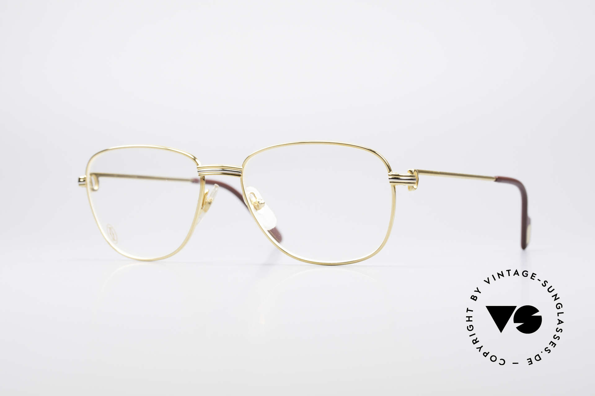 Brillen Cartier Courcelles 90er Luxus Vintagebrille Vintage Sunglasses