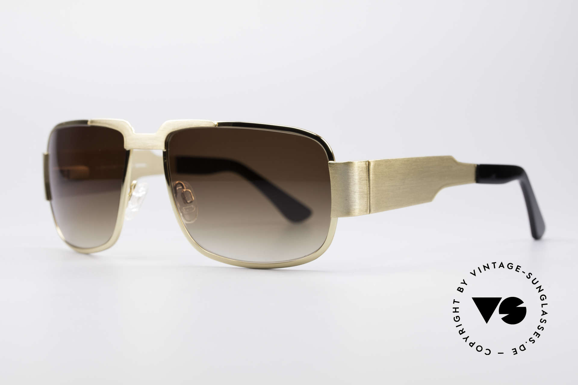 Neostyle Nautic 2 Elvis Presley Sonnenbrille, sehr massive Metallfassung mit flexiblen Federscharniere, Passend für Herren