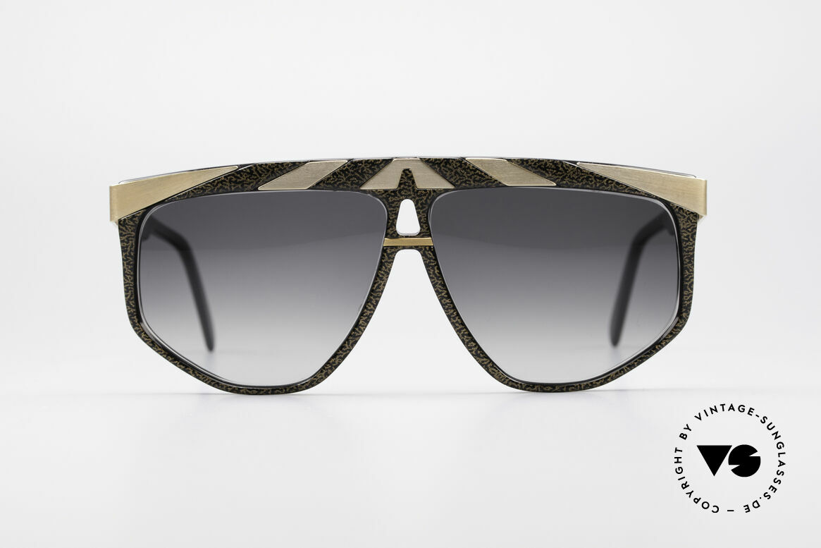 Alpina G82 No Retro Sonnenbrille Alt 80er, außergewöhnliches Brillendesign in Farbe und Form, Passend für Herren und Damen