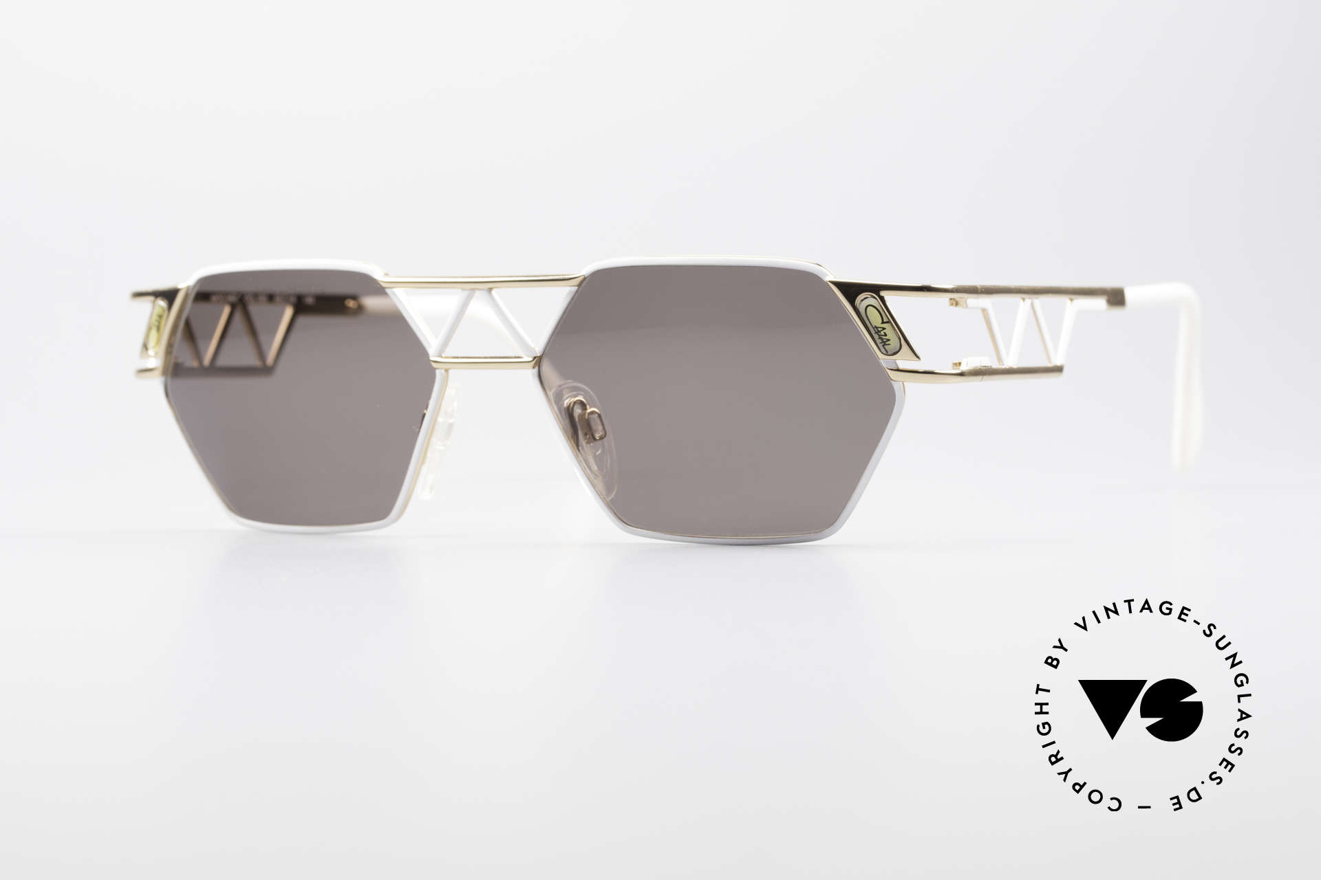 Cazal 960 Echte Designer Sonnenbrille, kantige Cazal Designersonnenbrille von circa 1994, Passend für Herren und Damen
