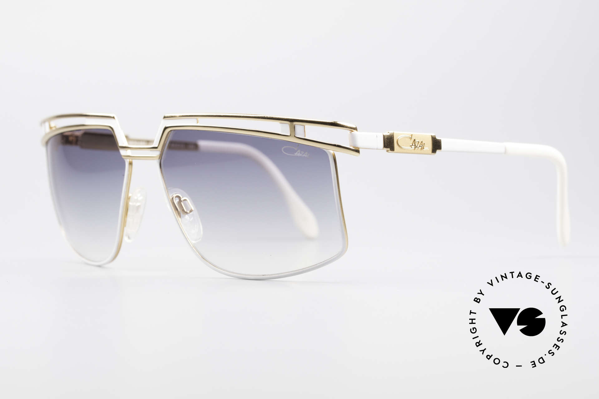 Cazal 957 Echte HipHop Vintage Brille, prächtiges Designerstück & ein markanter Hingucker, Passend für Herren und Damen