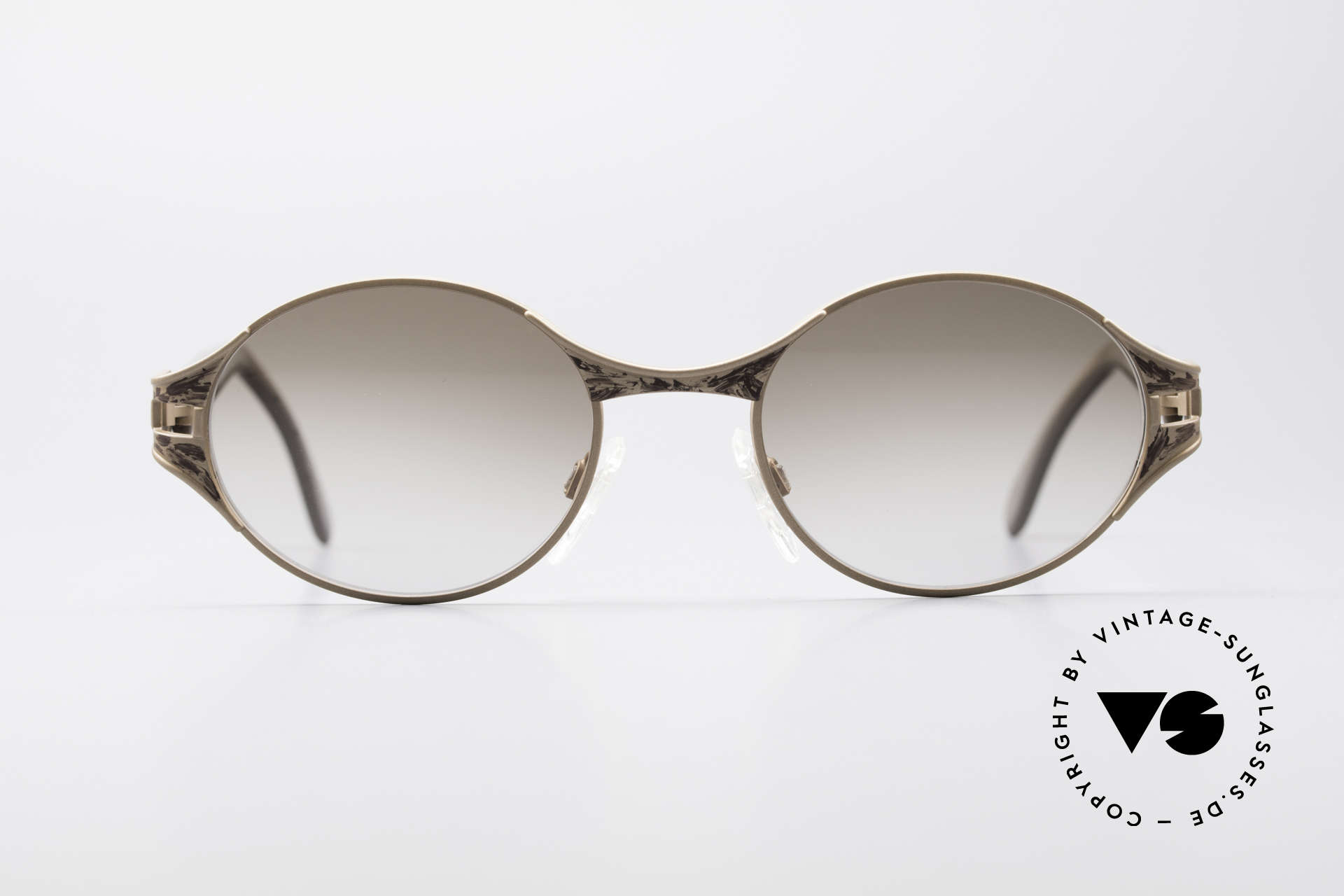 AYNKH Vintage Sonnenbrillen Set - 3er Pack Ovale 90er Jahre Damen Sonnenbrillen Für Partys & Strand