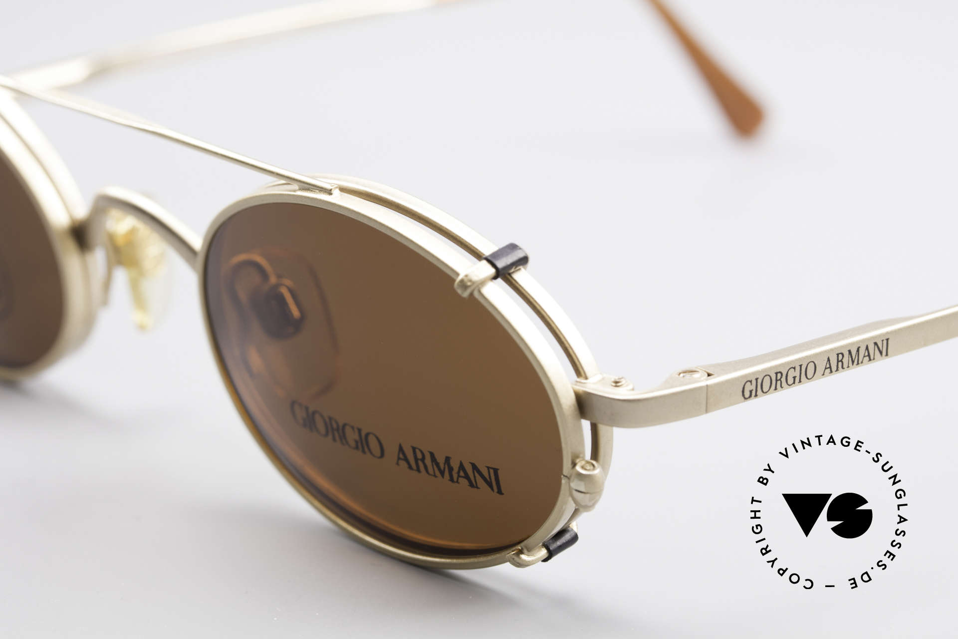 armani round sunglasses
