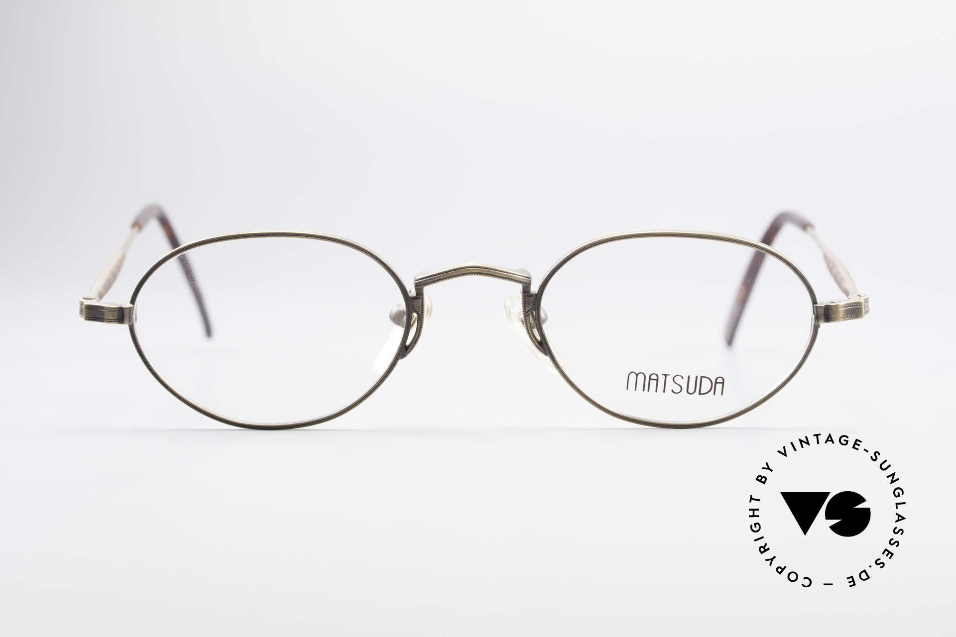 Matsuda 10102 Steampunk Vintage Brille, Größe: small, Passend für Herren