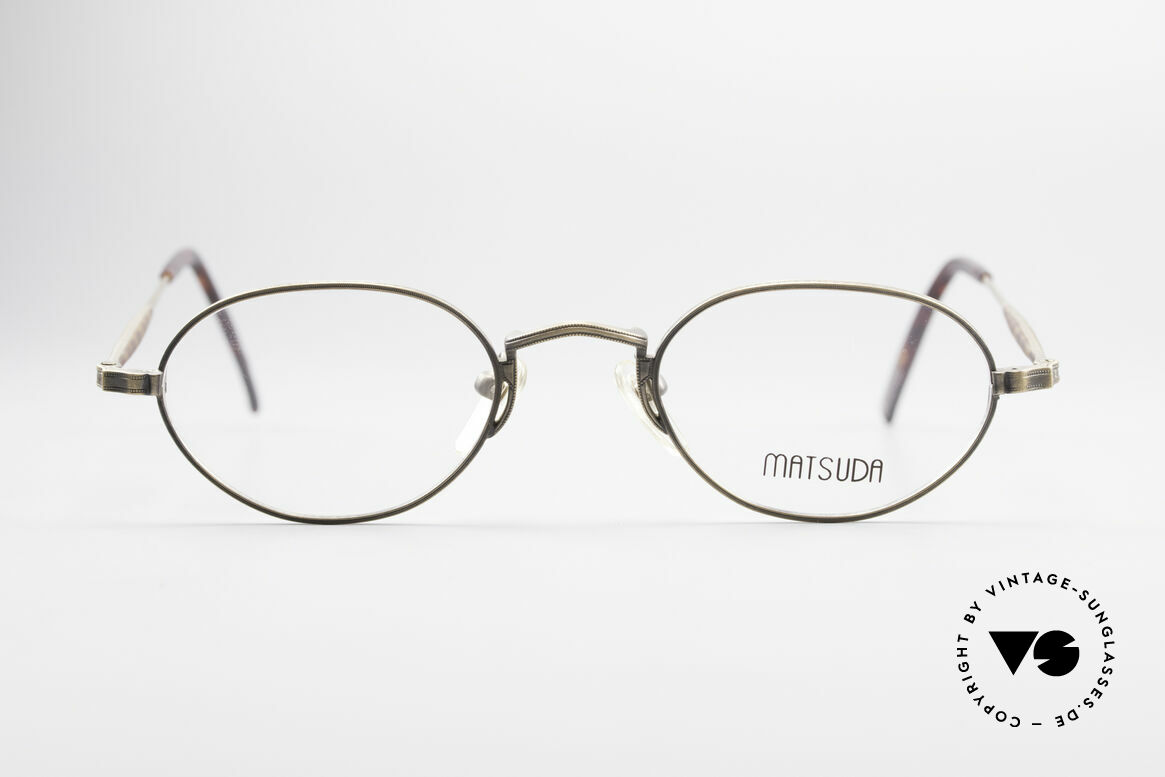 Matsuda 10102 Steampunk Vintage Brille, Größe: small, Passend für Herren