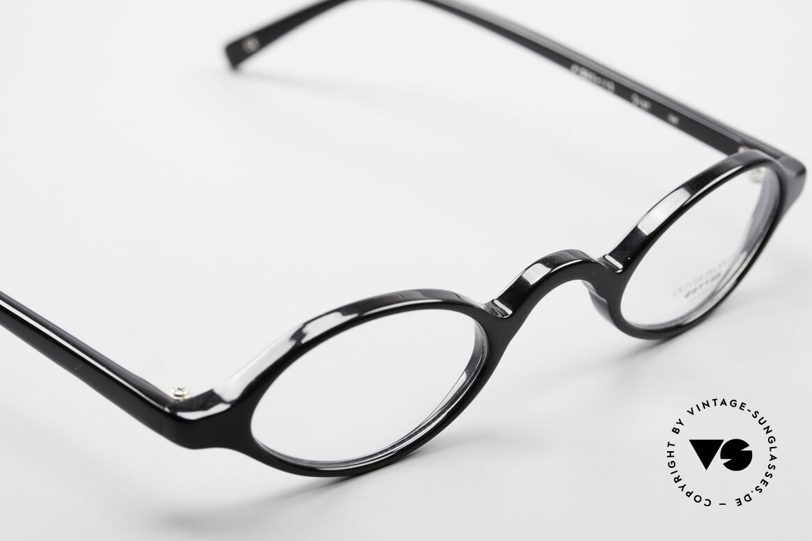 Retro Ovale Blaulicht Brille - Schildkrötenoptik Für Damen & Herren