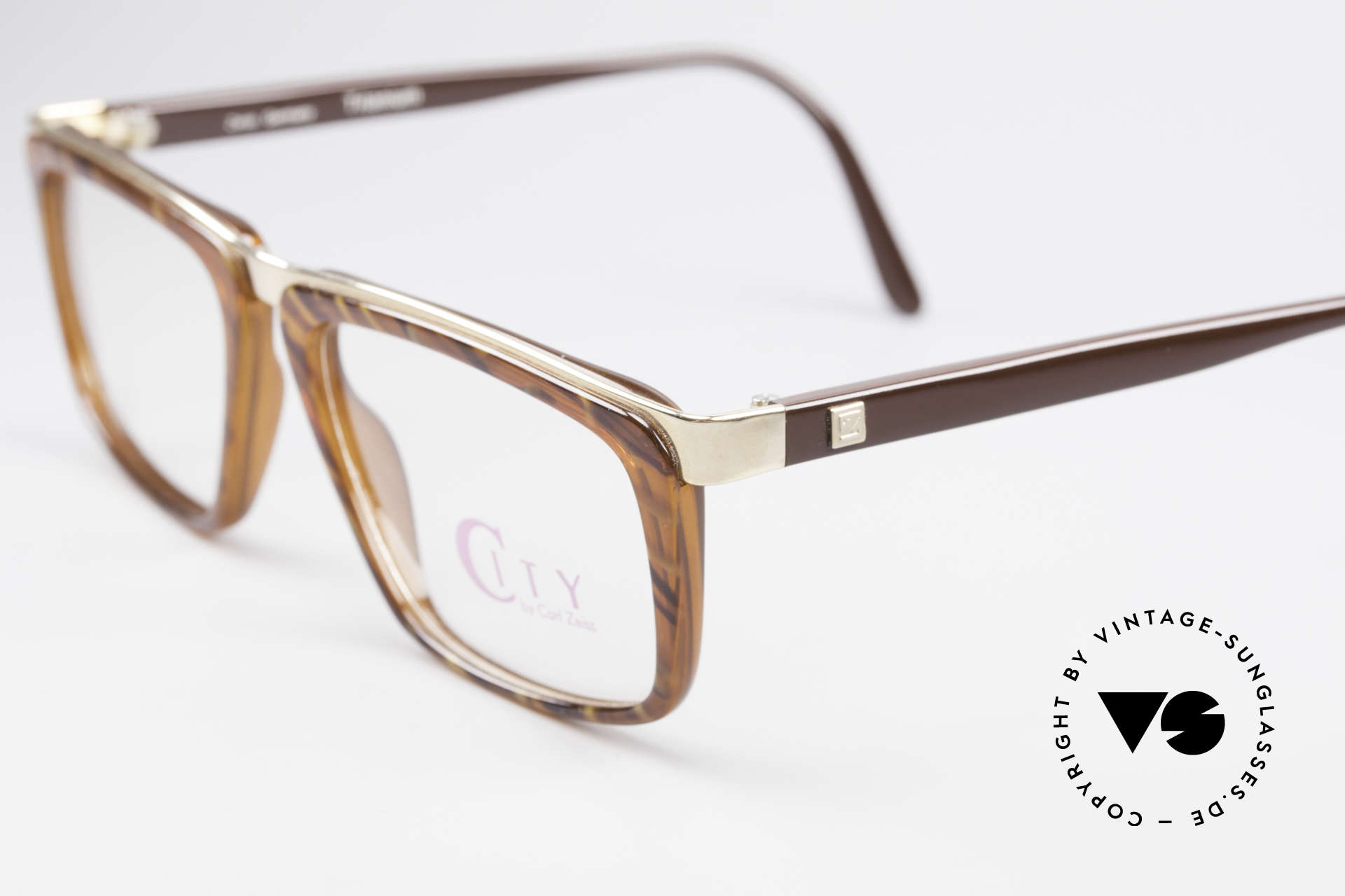 Brillen Zeiss 5967 90er Titanium Brille Herren
