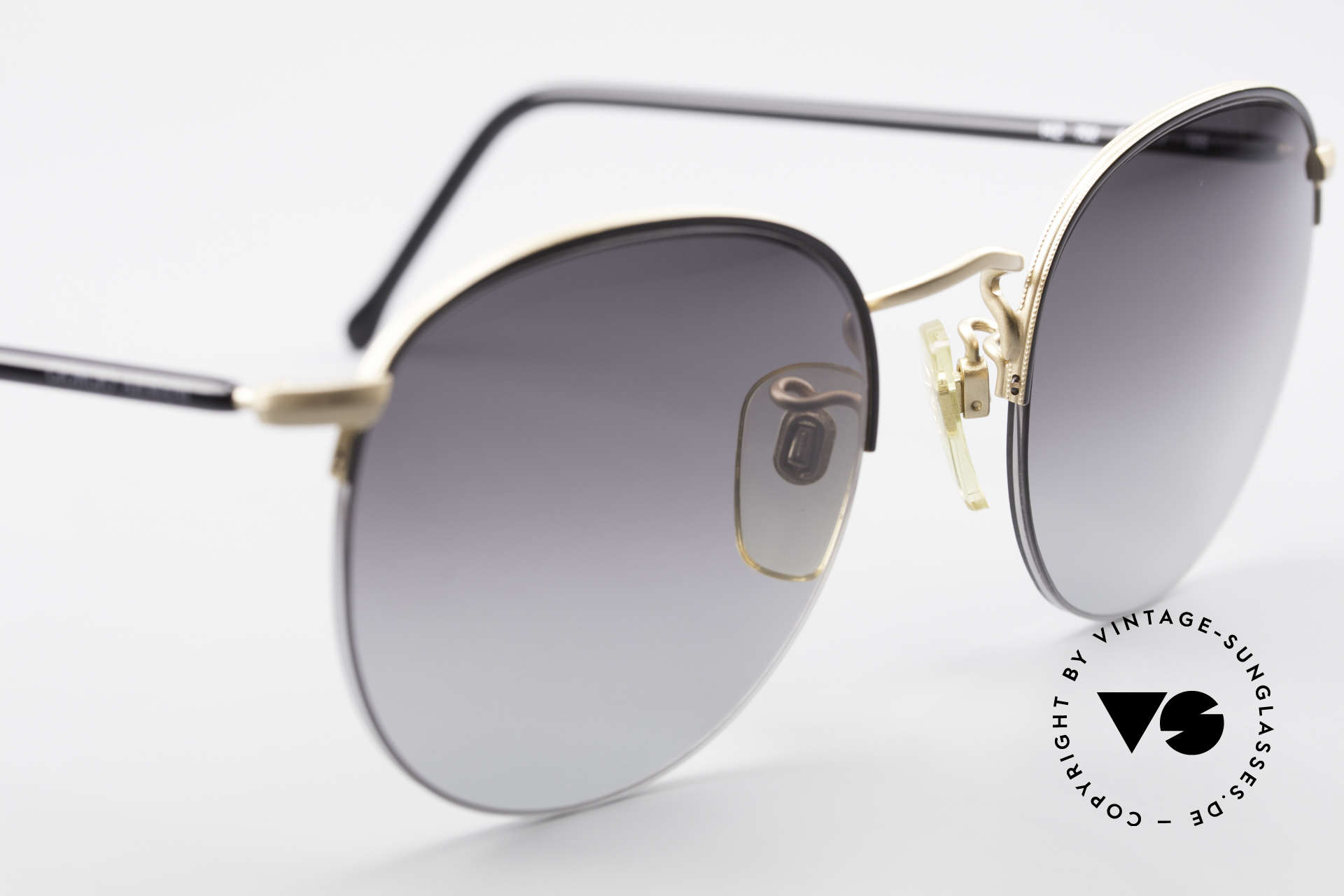 Giorgio Armani 142 Randlose Panto Sonnenbrille, keine aktuelle Kollektion, sondern echte 80er Ware!, Passend für Herren