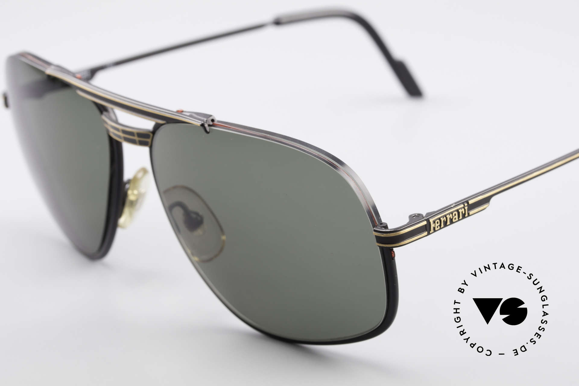 Sonnenbrillen Ferrari F4 M 80er Rennfahrer Sonnenbrille