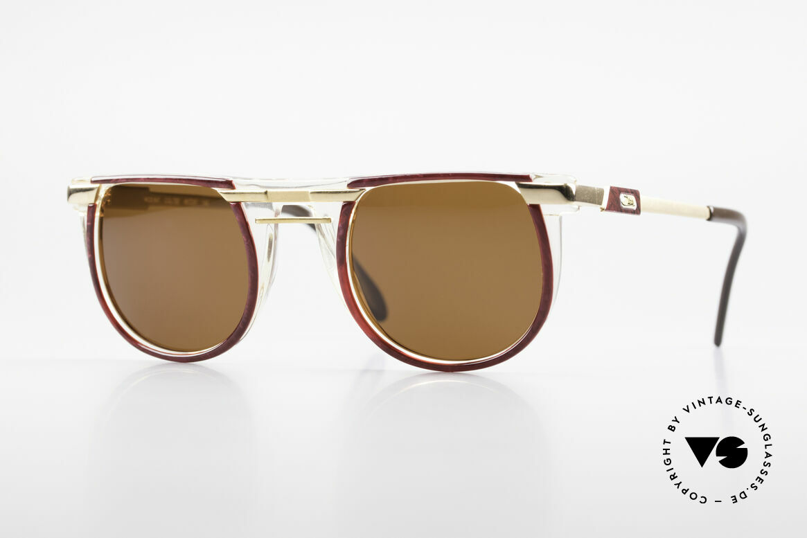 Cazal 647 90er Vintage Sonnenbrille, rundliche 90er Designer-Sonnenbrille von CAZAL, Passend für Herren und Damen