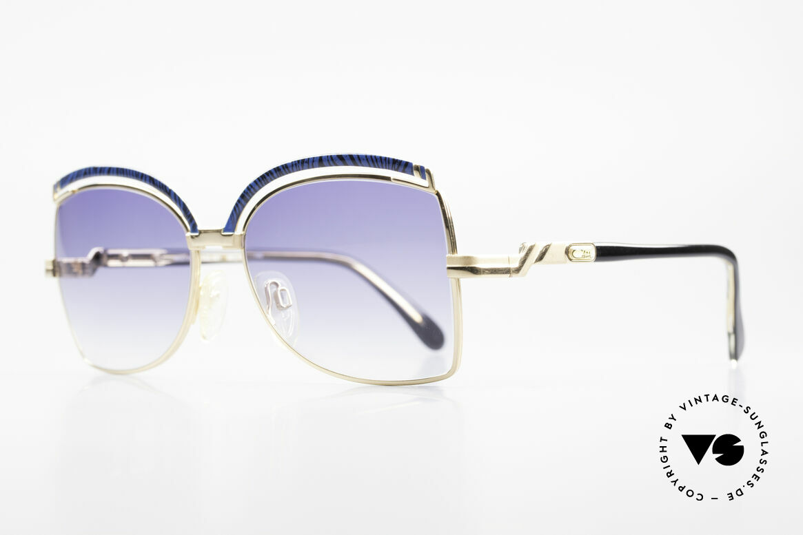 Cazal 240 90er Damen Sonnenbrille, tolle Rahmenkonstruktionen mit edlen Farben, Passend für Damen
