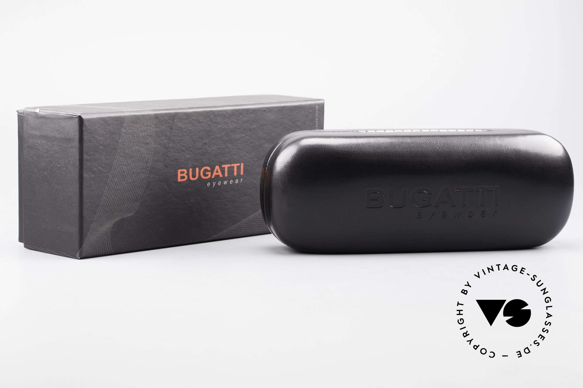 Bugatti 520 Padouk Edelholz Titanbrille, Größe: medium, Passend für Herren