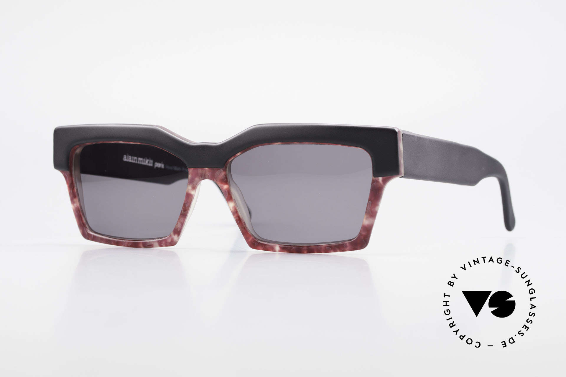 Alain Mikli 318 / 423 XL 80er Designer Sonnenbrille, französisches Sonnenbrillen-Design von ALAIN MIKLI, Passend für Damen