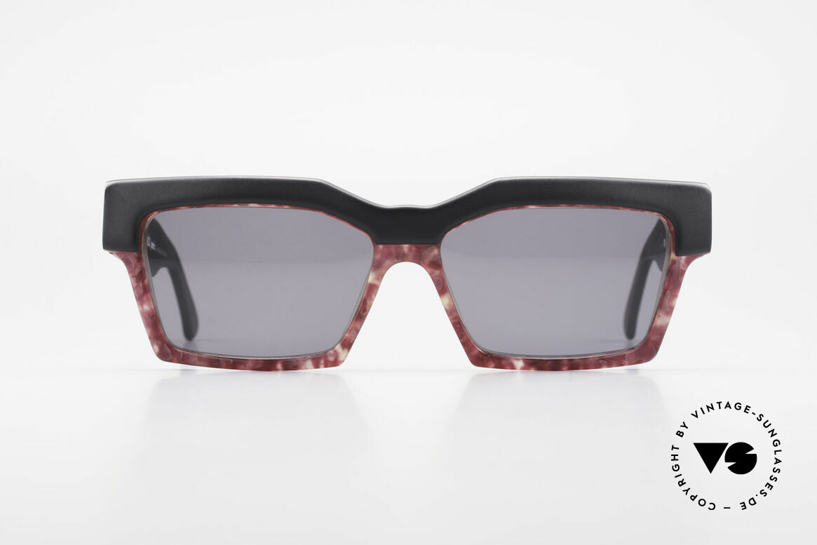 Alain Mikli 318 / 423 XL 80er Designer Sonnenbrille, erinnert an die großen Sonnenbrillen diverser Stars, Passend für Damen