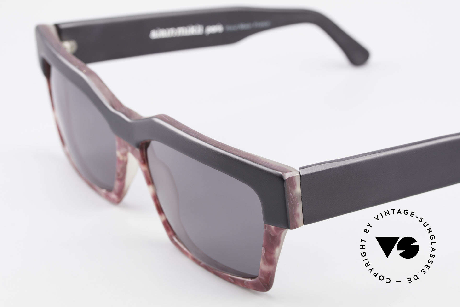 Alain Mikli 318 / 423 XL 80er Designer Sonnenbrille, überdimensionierte Rahmen ist einfach ein Hingucker, Passend für Damen