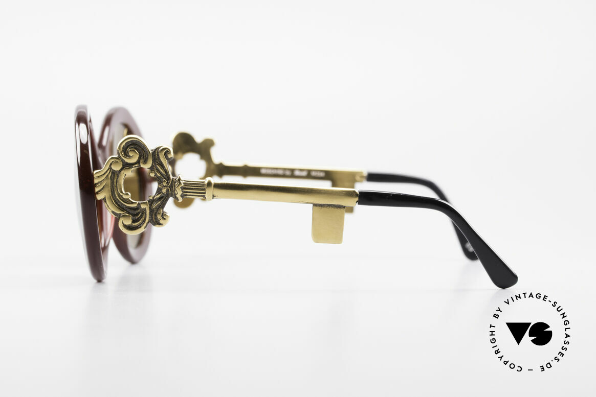 Moschino M254 Schüssel Sonnenbrille Antik, ein originelles Sammlerstück und echter Hingucker, Passend für Damen