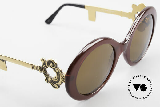 Moschino M254 Schüssel Sonnenbrille Antik, KEINE RETROBRILLE; ein grandioses altes Original, Passend für Damen