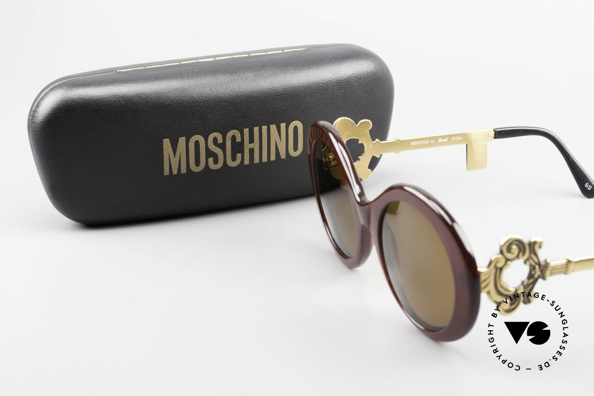 Moschino M254 Schüssel Sonnenbrille Antik, Größe: medium, Passend für Damen