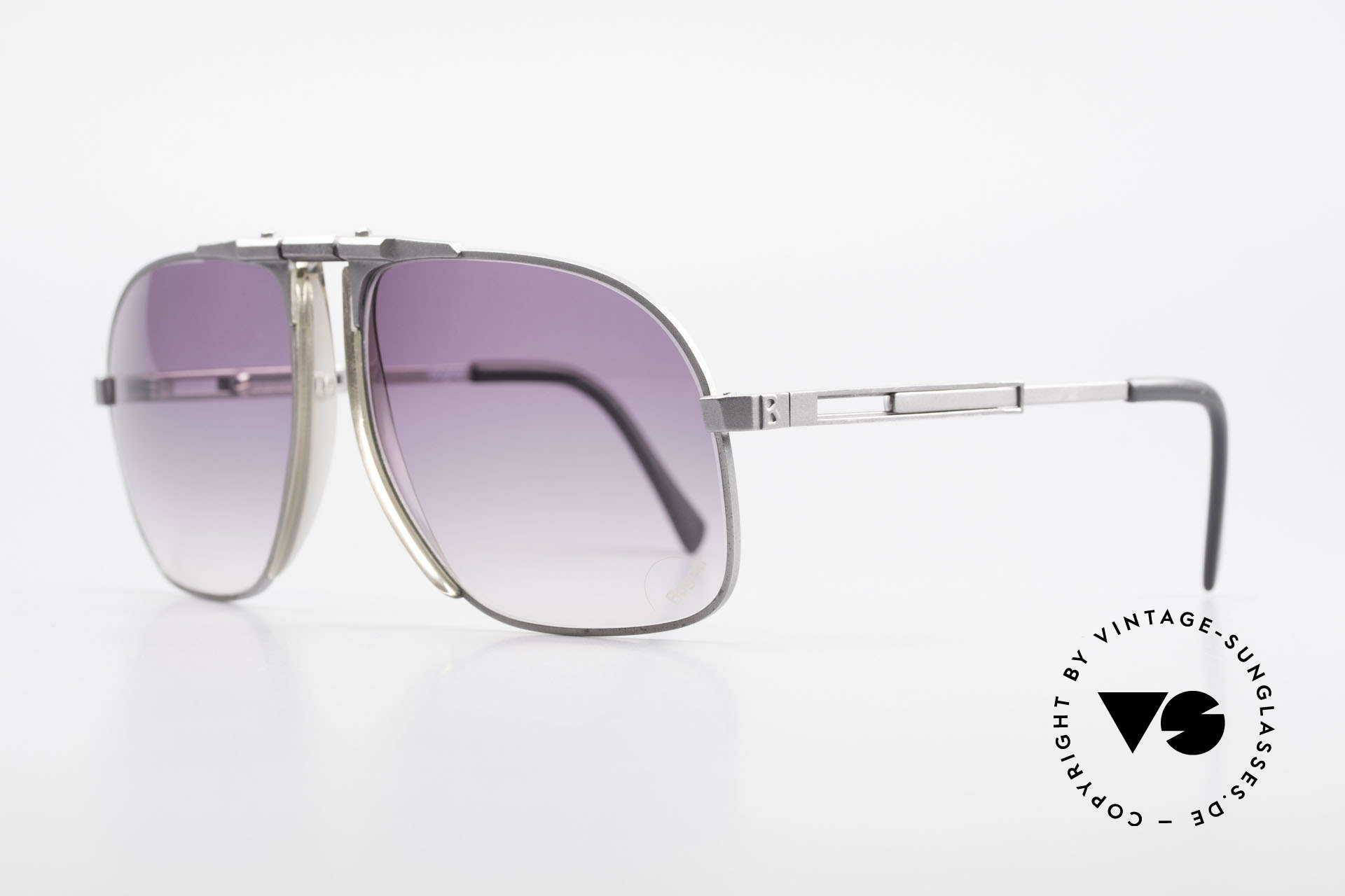 Willy Bogner 7023 Einstellbare Sonnenbrille 80er, feinste Qualität (100% UV) aus Österreich von ca. 1982, Passend für Herren