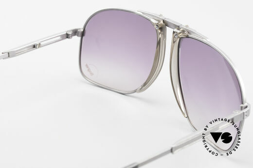 Willy Bogner 7023 Einstellbare Sonnenbrille 80er, KEINE RetroBrille; ein vintage ORIGINAL + Bogner Etui, Passend für Herren