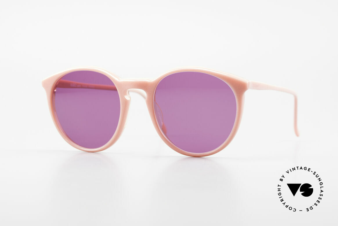 Alain Mikli 901 / 081 Panto Sonnenbrille Lila Pink, elegante ALAIN MIKLI Paris Designer-Sonnenbrille, Passend für Damen