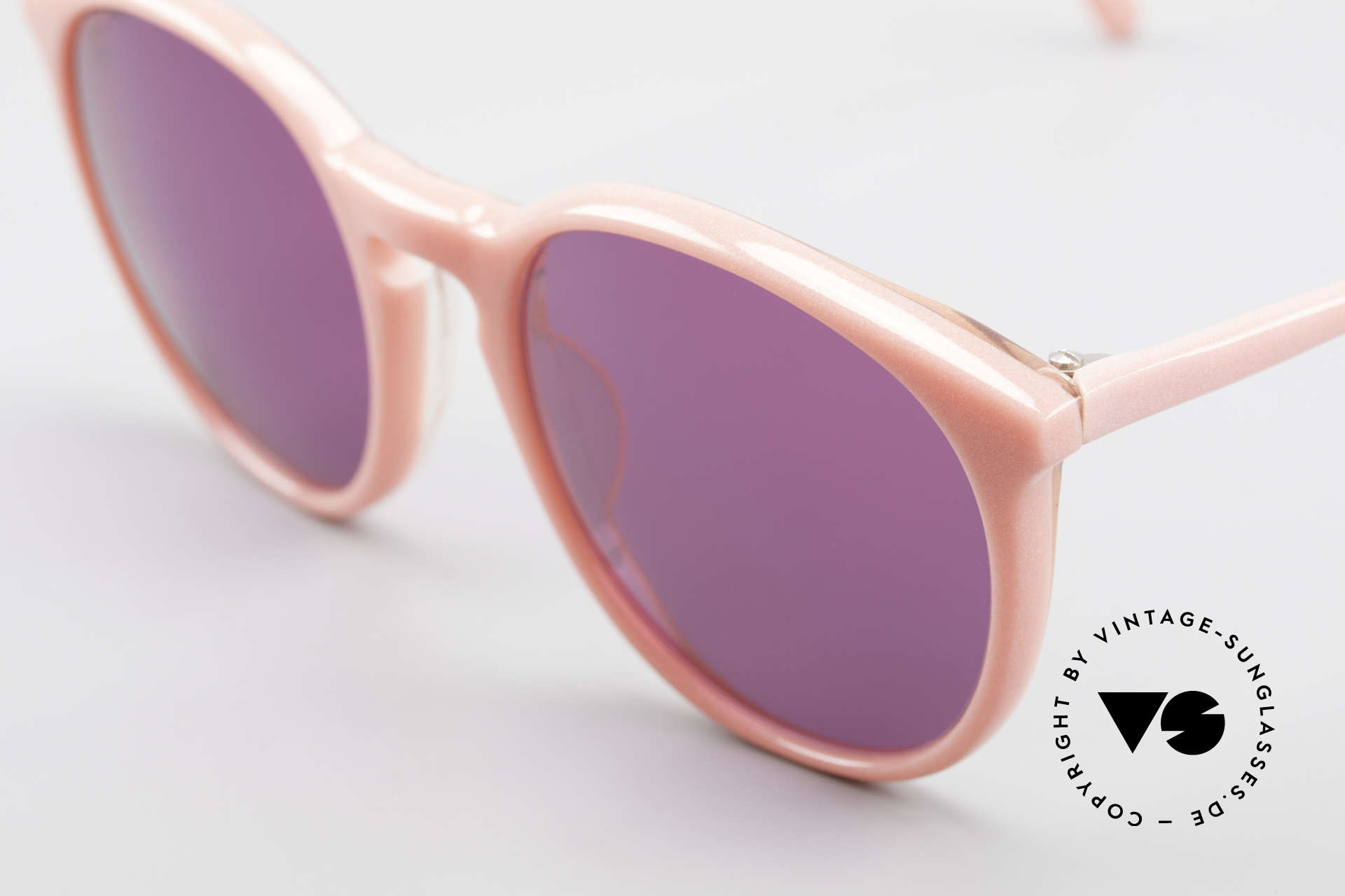 Alain Mikli 901 / 081 Panto Sonnenbrille Lila Pink, lila Sonnengläser (100% UV); SMALL Größe (123mm), Passend für Damen