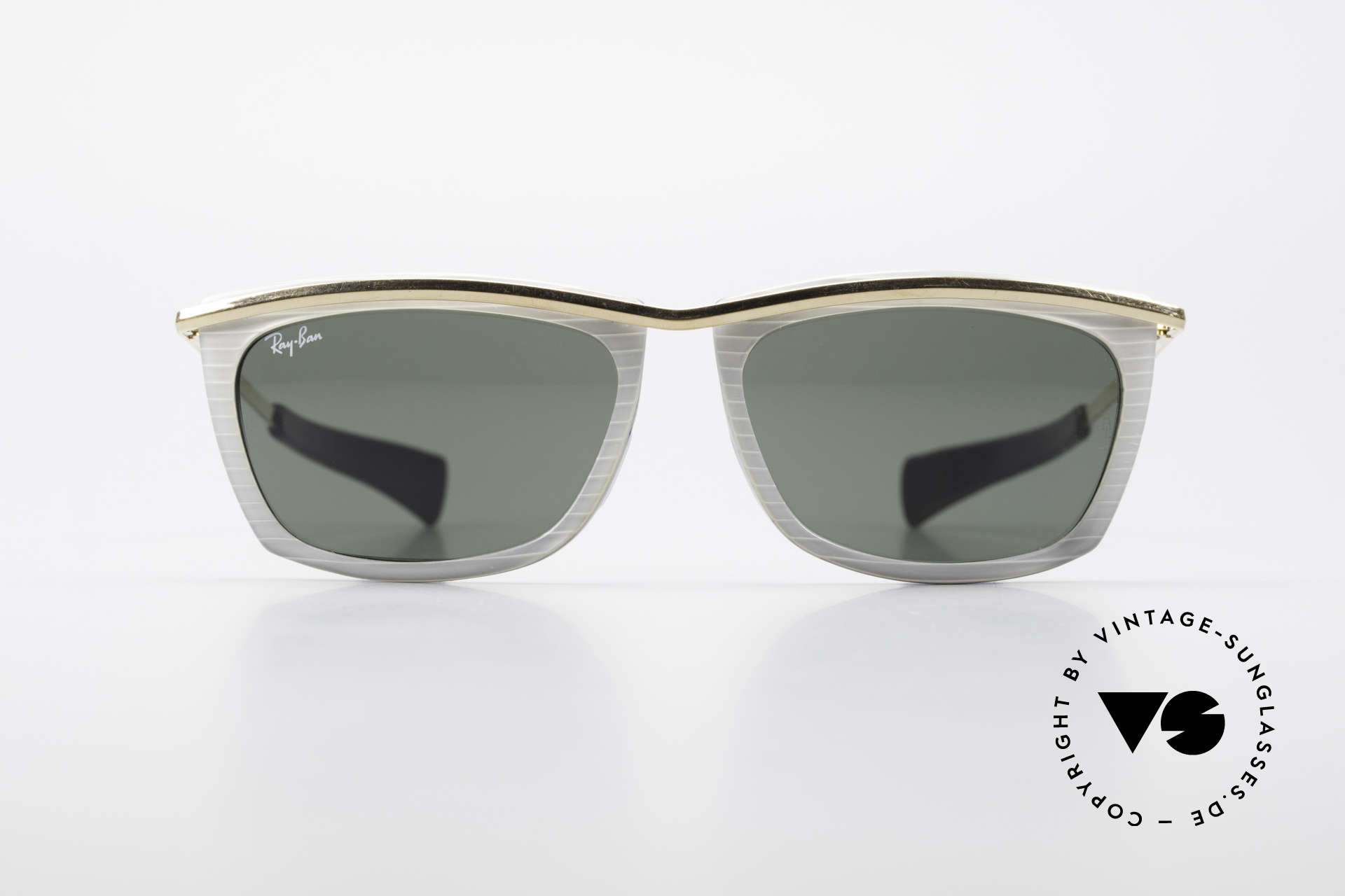 Ray Ban Olympian II B&L Ray-Ban Sonnenbrille USA, alte Ray Ban Designersonnenbrille aus den 80ern, Passend für Herren und Damen