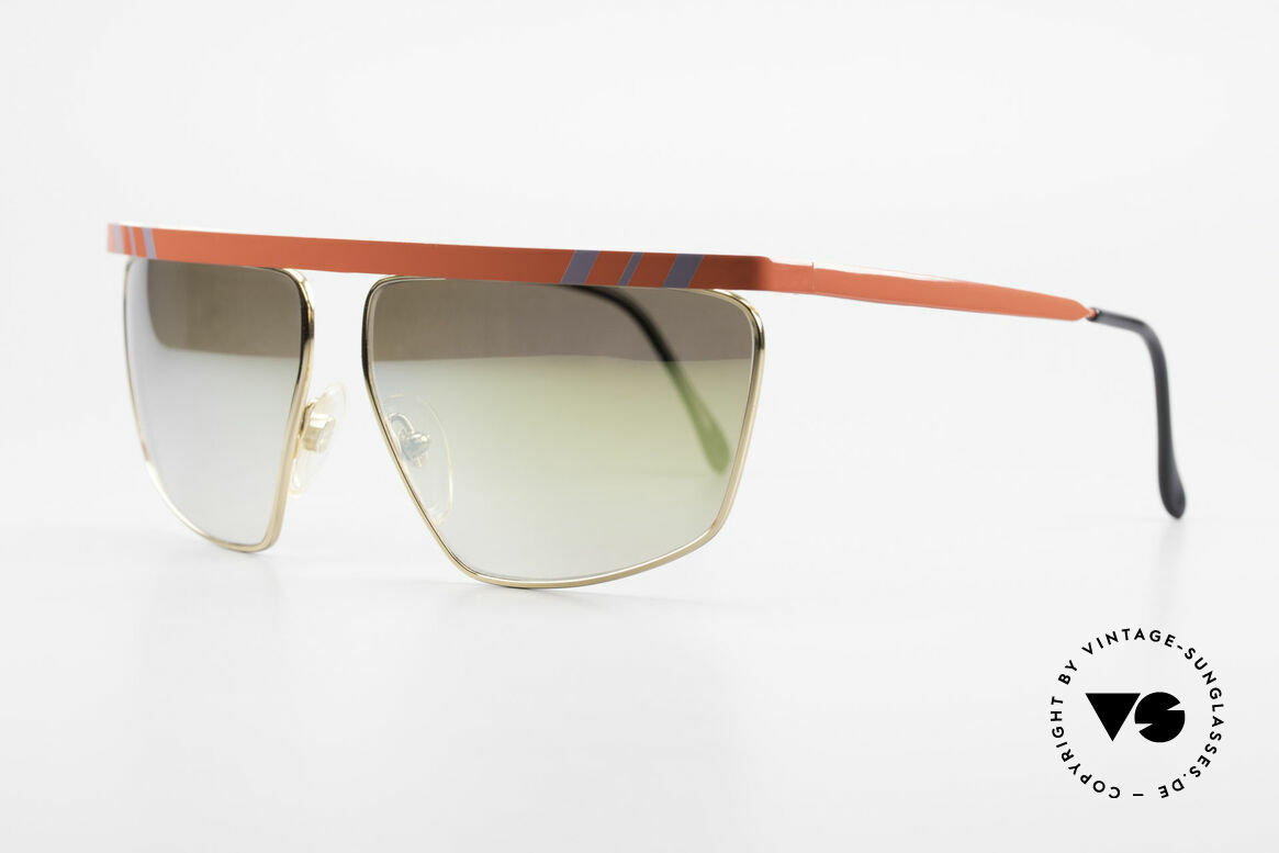 Casanova CN7 Luxus Sonnenbrille Verspiegelt, zudem gold-verspiegelte Sonnengläser (100% UV), Passend für Herren und Damen