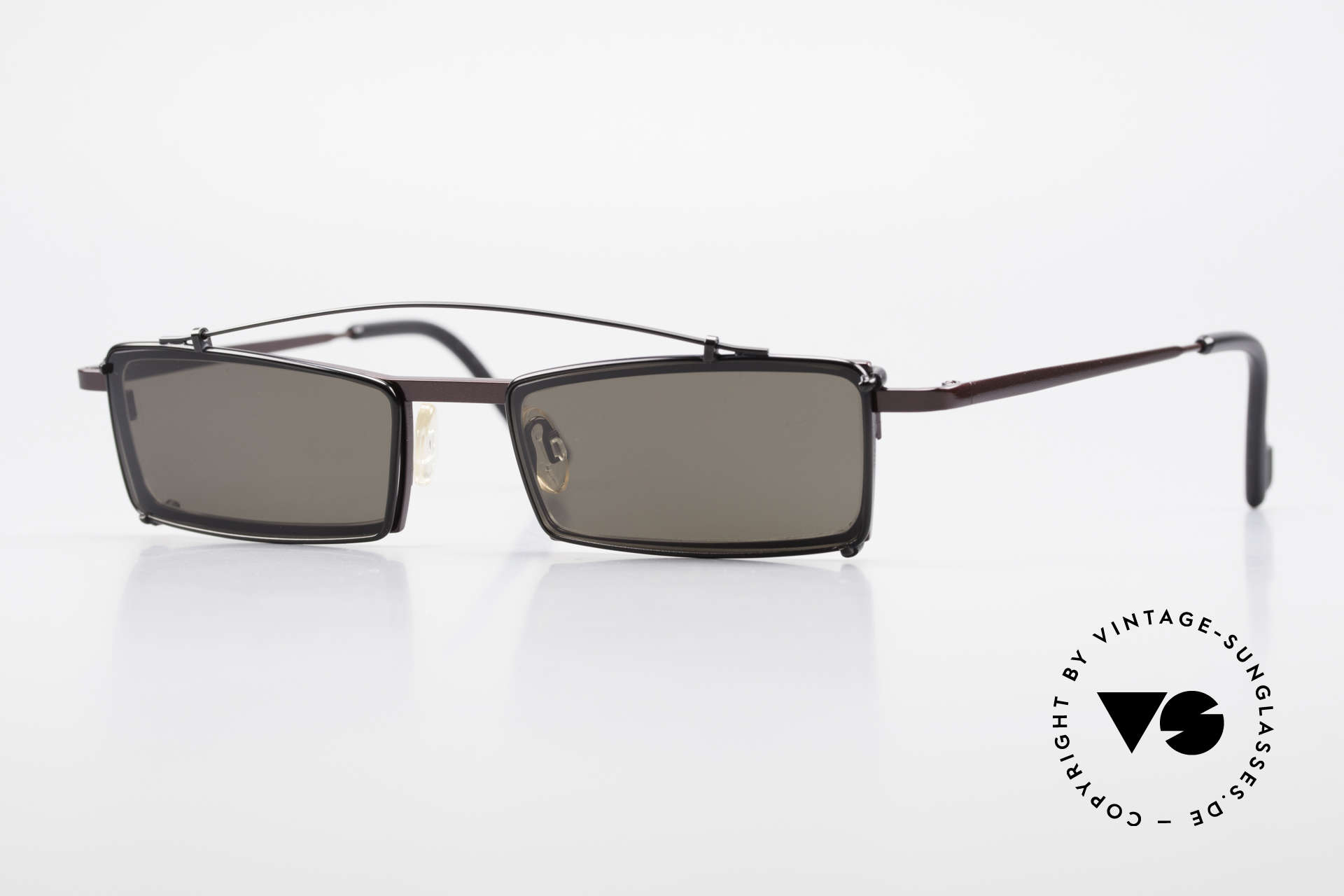 Theo Belgium XXM Clip On Designerbrille Eckig, Theo Belgium: die eigenwilligste Brillenmarke, weltweit, Passend für Herren und Damen