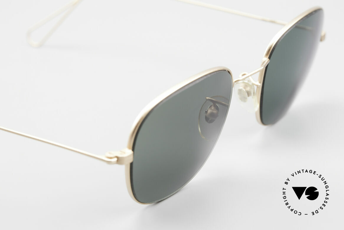 Cutler And Gross 0307 Klassische 90er Vintage Brille, ungetragen; Modell ist auch beliebig optisch verglasbar, Passend für Herren und Damen