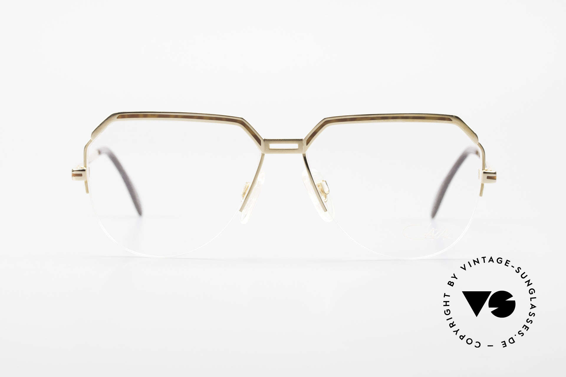 Cazal 732 Alte 80er West Germany Brille, beste Verarbeitungsqualität aus Deutschland, Passend für Herren