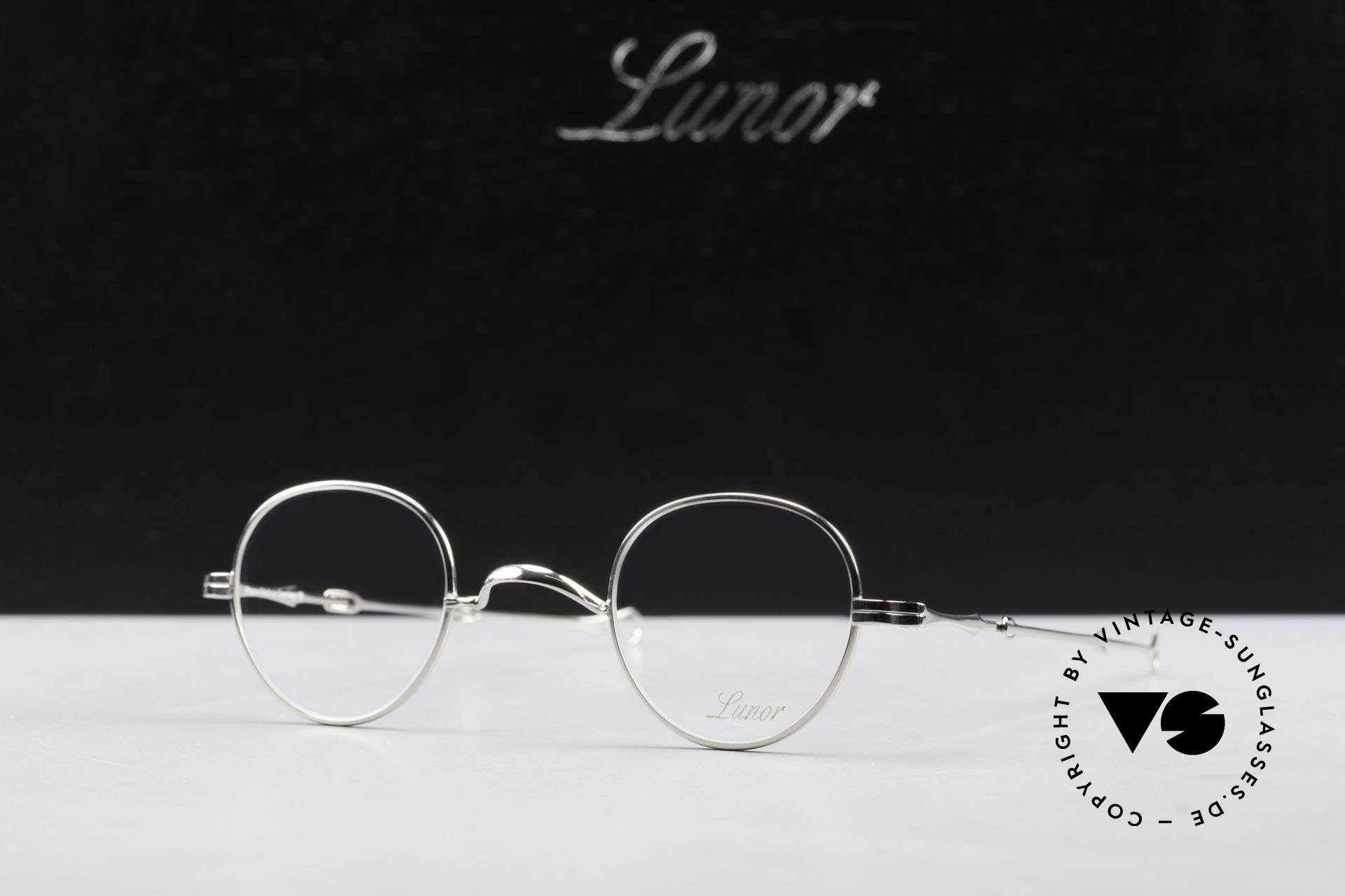 Lunor I 15 Telescopic Ausziehbare Brillenfassung, Größe: extra small, Passend für Herren und Damen