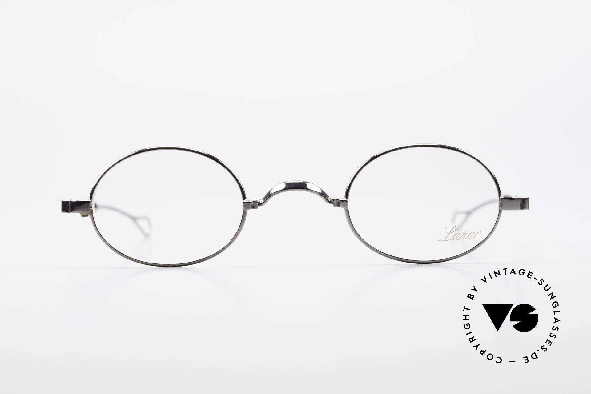 Lunor I 22 Telescopic Ovale Brille Schiebebügel, deutsches Traditionsunternehmen; made in Germany, Passend für Herren und Damen